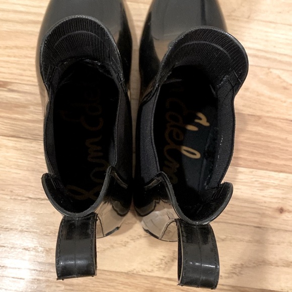 Sam Edelman Black Chelsea Rain Booties - Picture 5 of 9